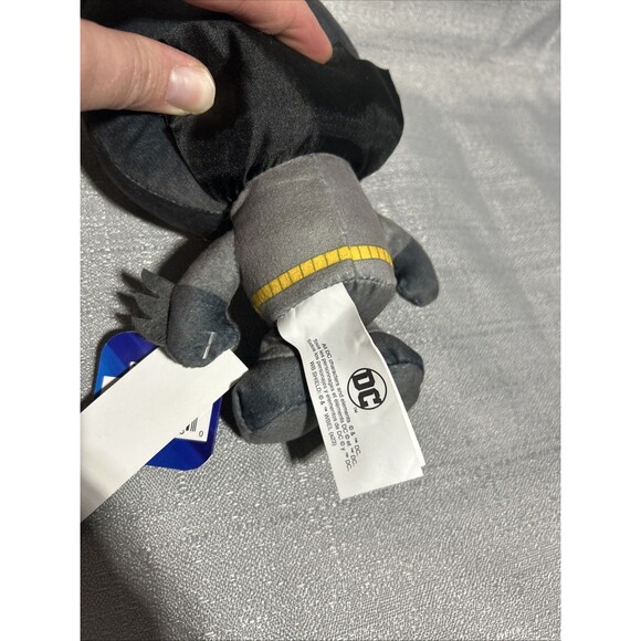 DC Comics Official Justice League Batman 8" Plush Figure Black Gray Superheroes - Picture 6 of 7